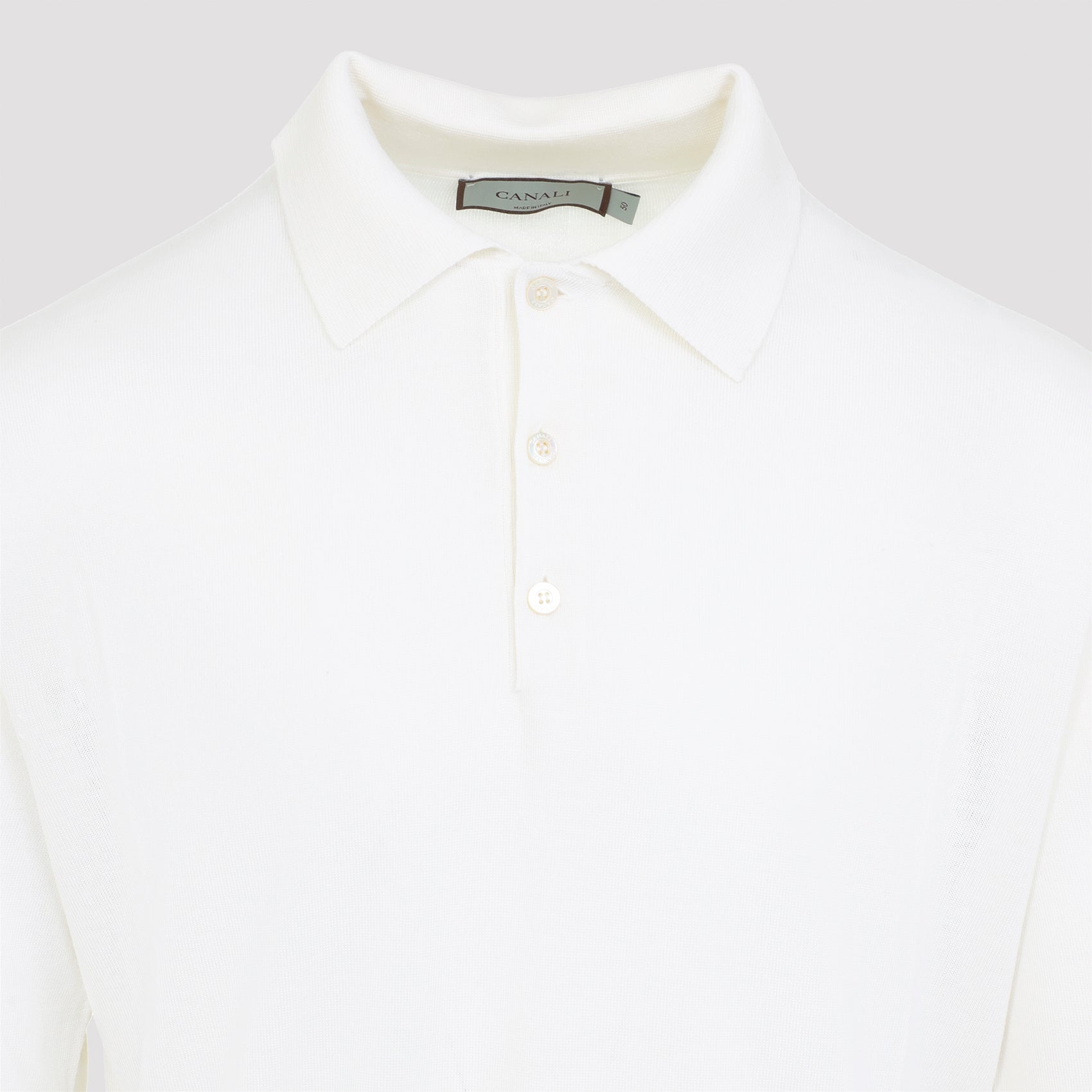 CANALI Luxury Wool-Silk-Cashmere Blend T-Shirt for Men