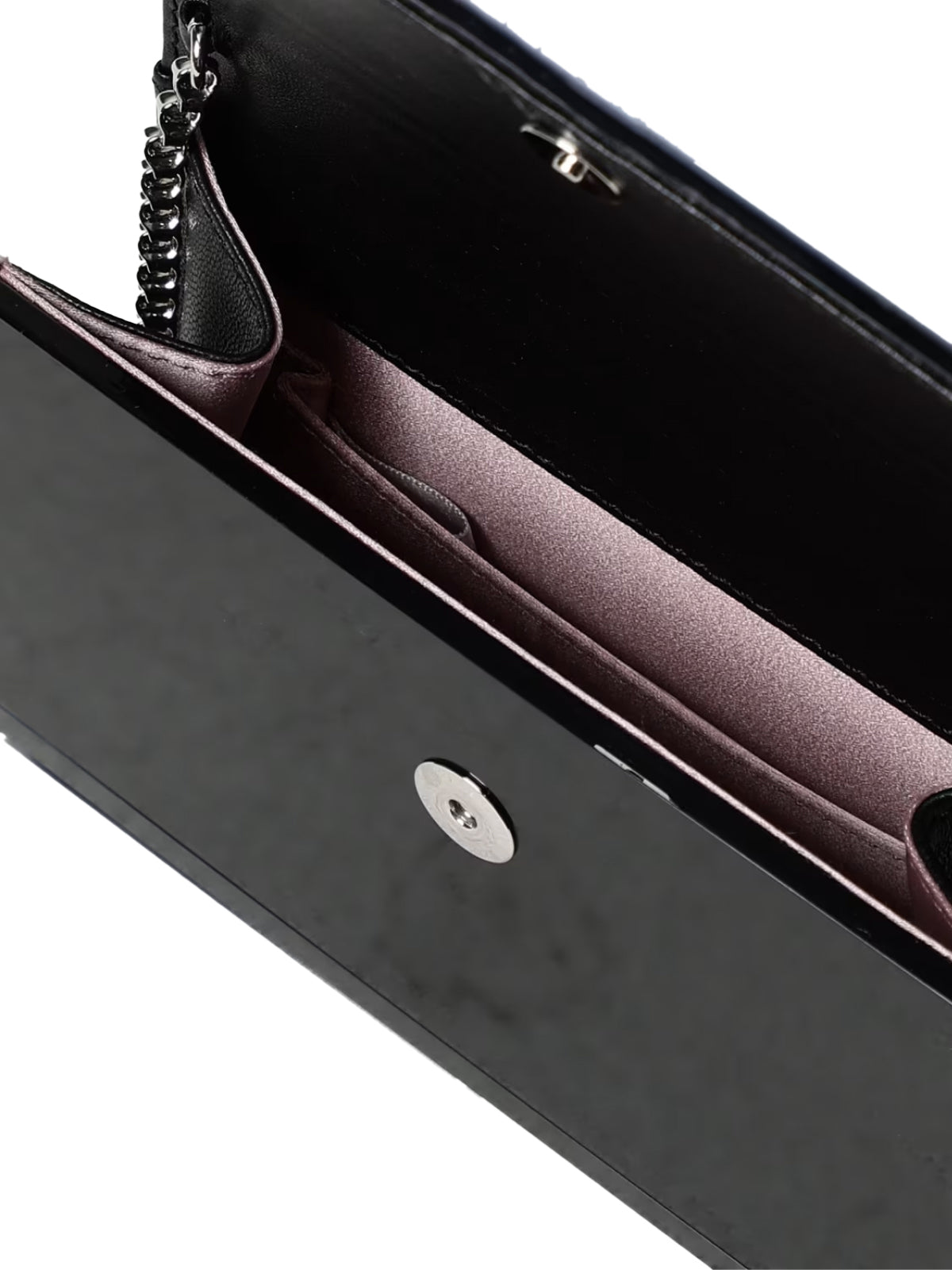 JIMMY CHOO Mini Candy Logo Clutch Shoulder Handbag 17x11x4 cm