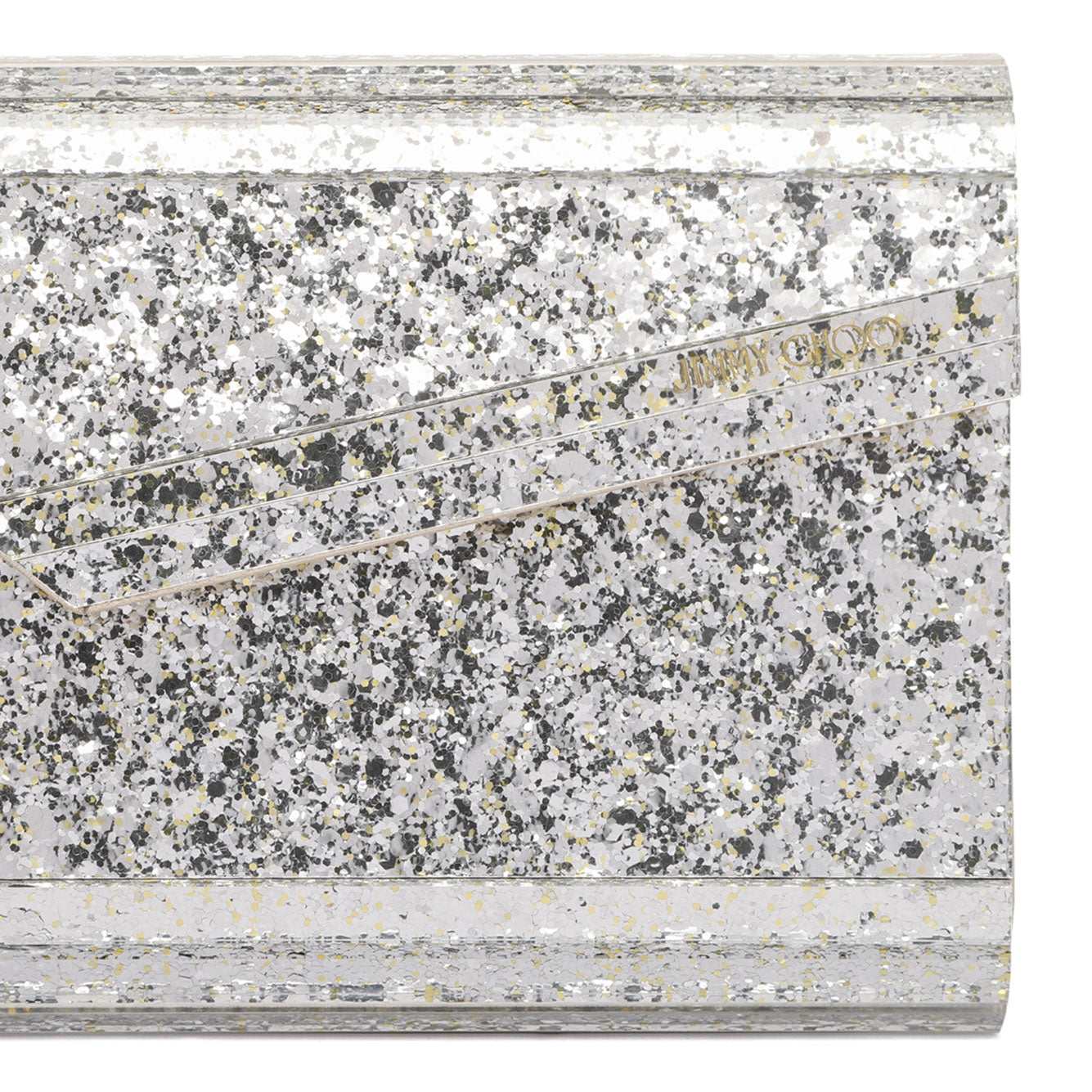 JIMMY CHOO Embellished Acrylic Candy Clutch Mini