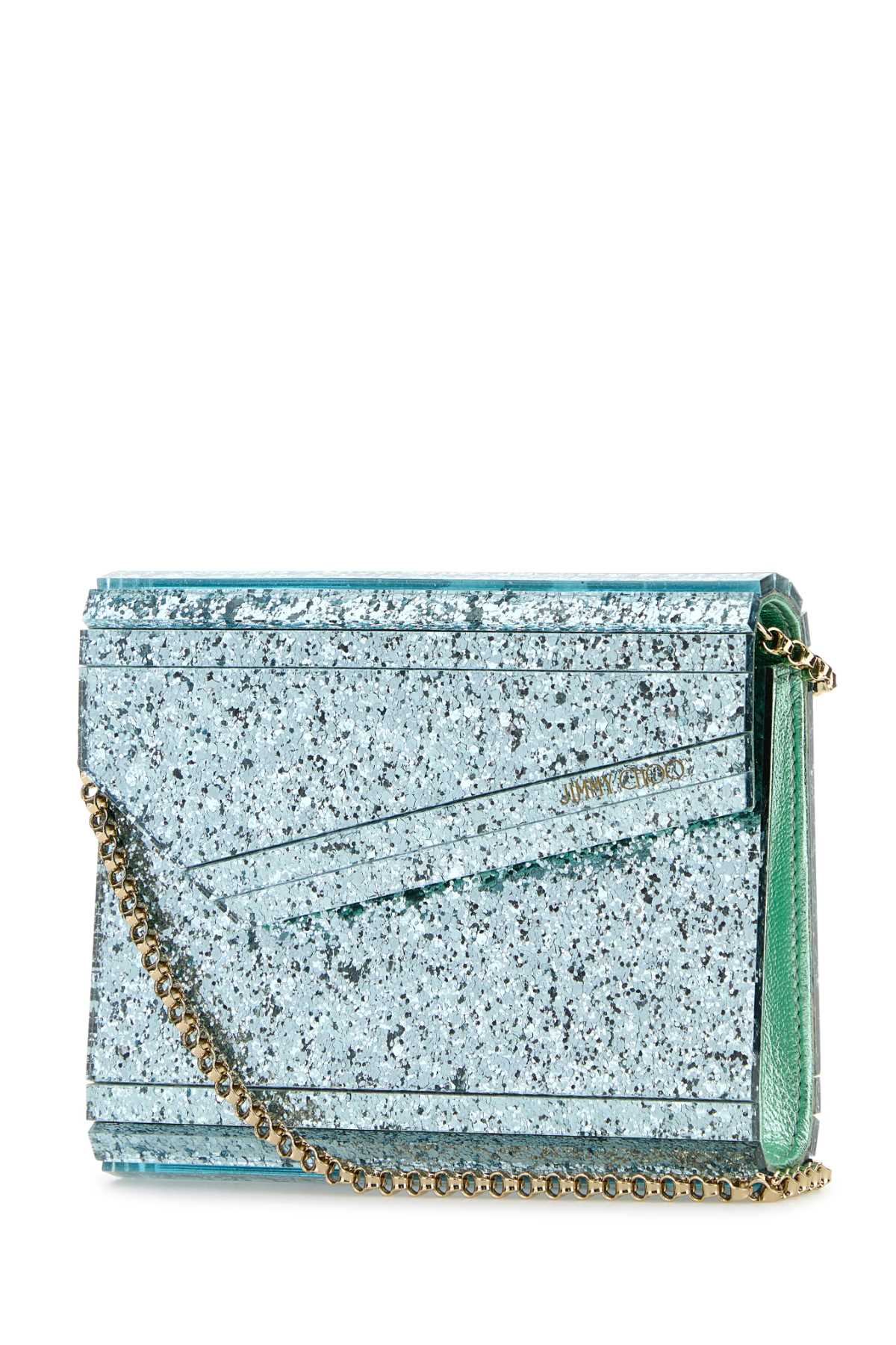 JIMMY CHOO Embellished Acrylic Mini Candy Clutch