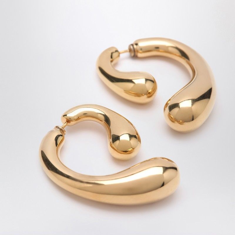 PANCONESI Gold Drop Earrings for Women
