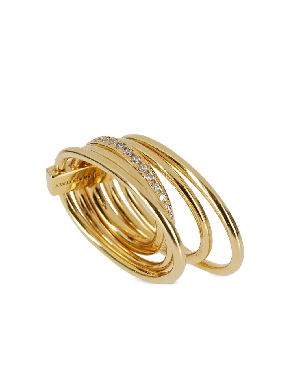 PANCONESI Solar Crystal Ring - Women's Fashion Jewelry