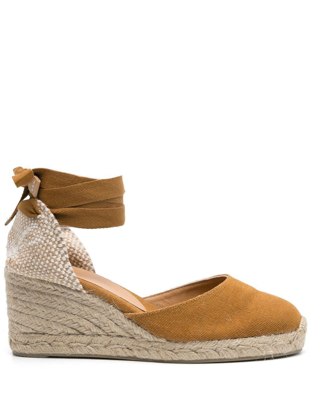 CASTAÑER Woven Platform Espadrille Sandals