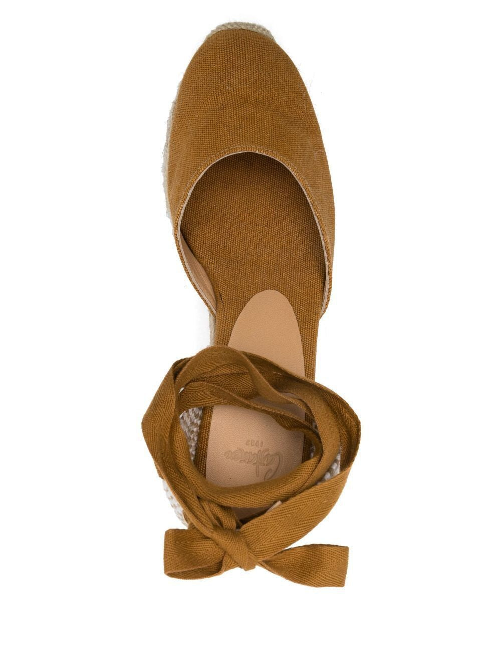 CASTAÑER Woven Platform Espadrille Sandals