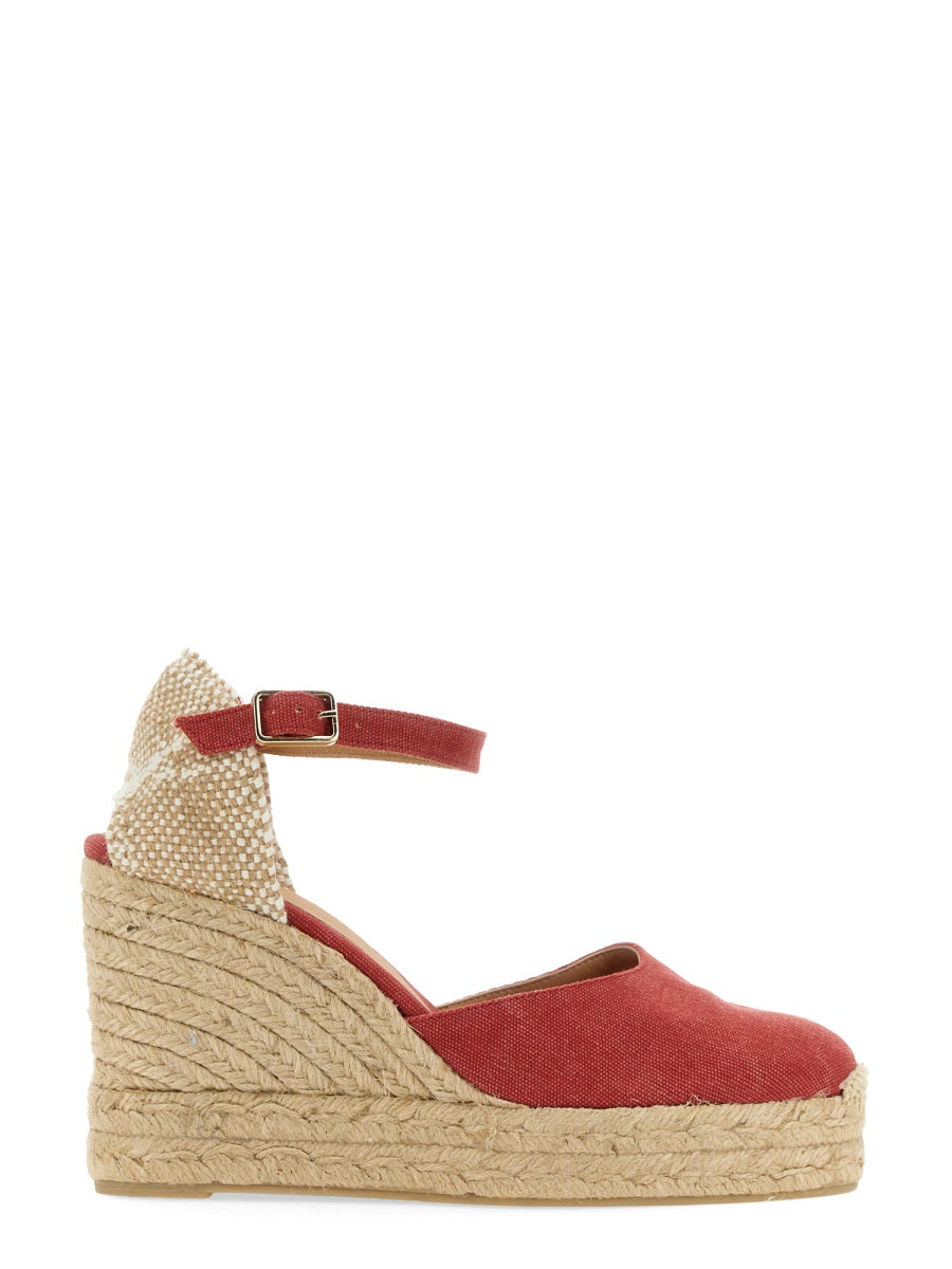 CASTAÑER Women's Jute Covered Wedge Espadrilles - 11 CM