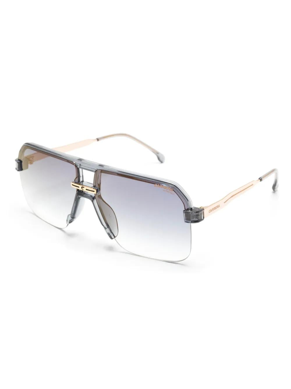 CARRERA Stylish Men's Sunglasses with Shaded Gold Mirror Lenses