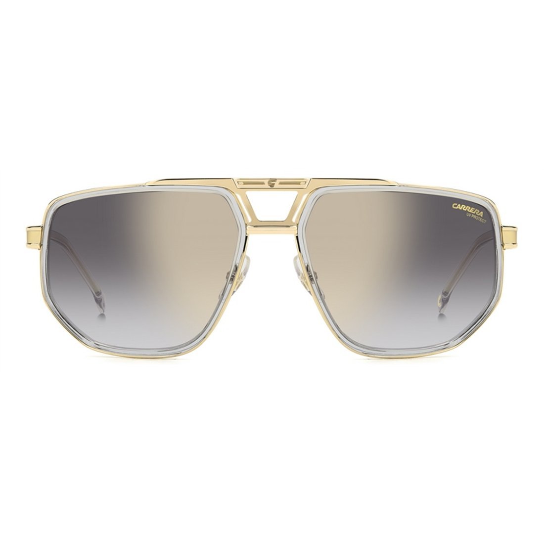 CARRERA Sleek Men's Sunglasses with Gold Mirror Lenses