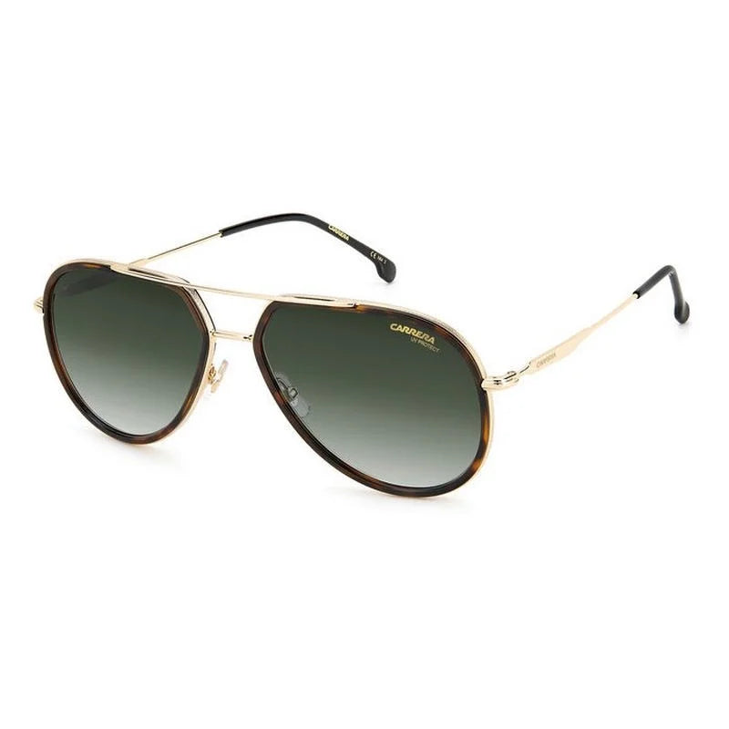 CARRERA Classic Unisex Sunglasses with Green Lenses