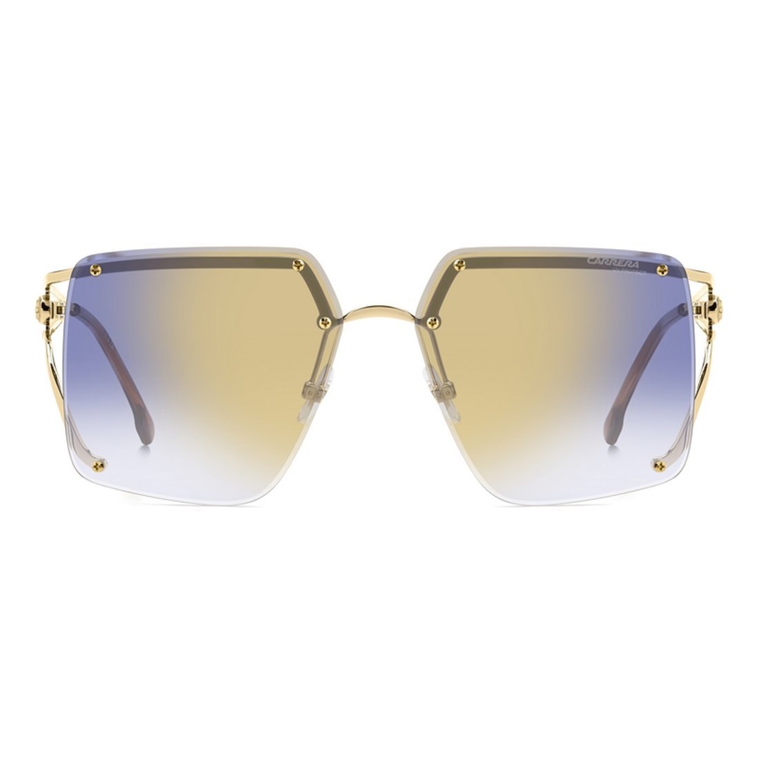 CARRERA Elegant Women's Sunglasses with Gold Mirror Lenses
