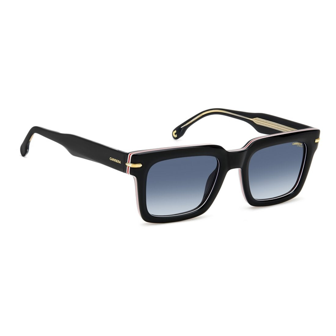 CARRERA Stylish Striped Acetate Sunglasses for Men