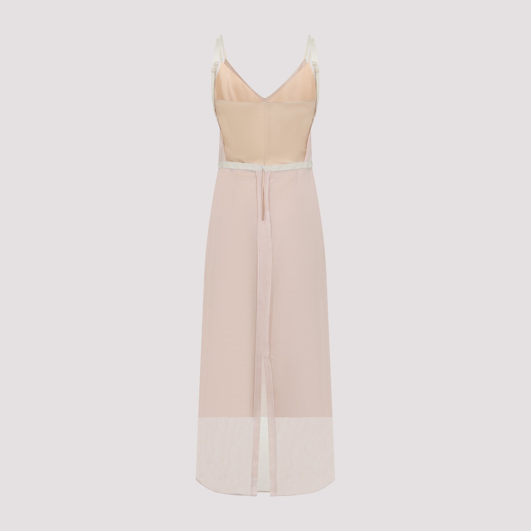 CARVEN Elegantly Crafted Silk Dress - Mini Style