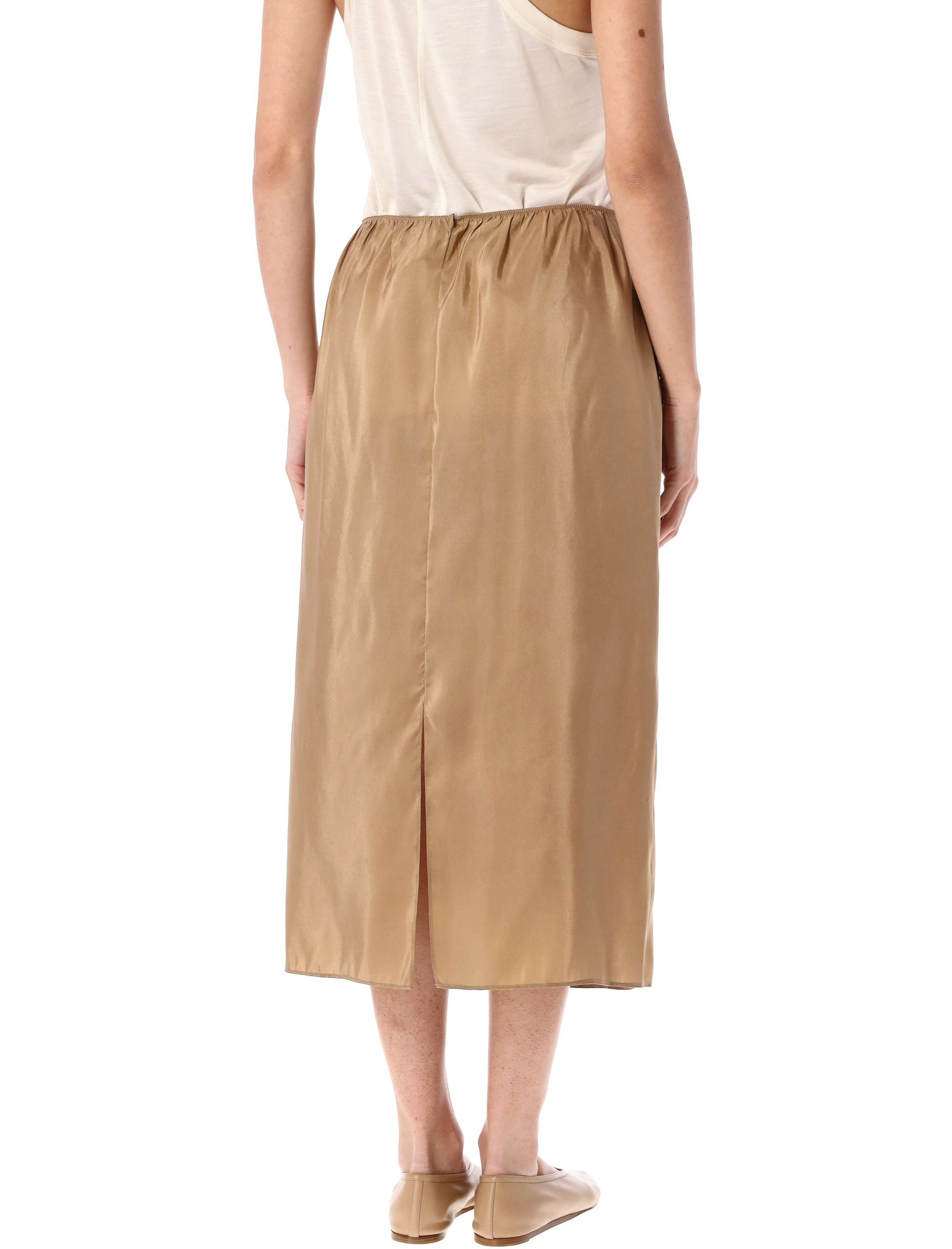 CARVEN Satin Midi Skirt - Size 36