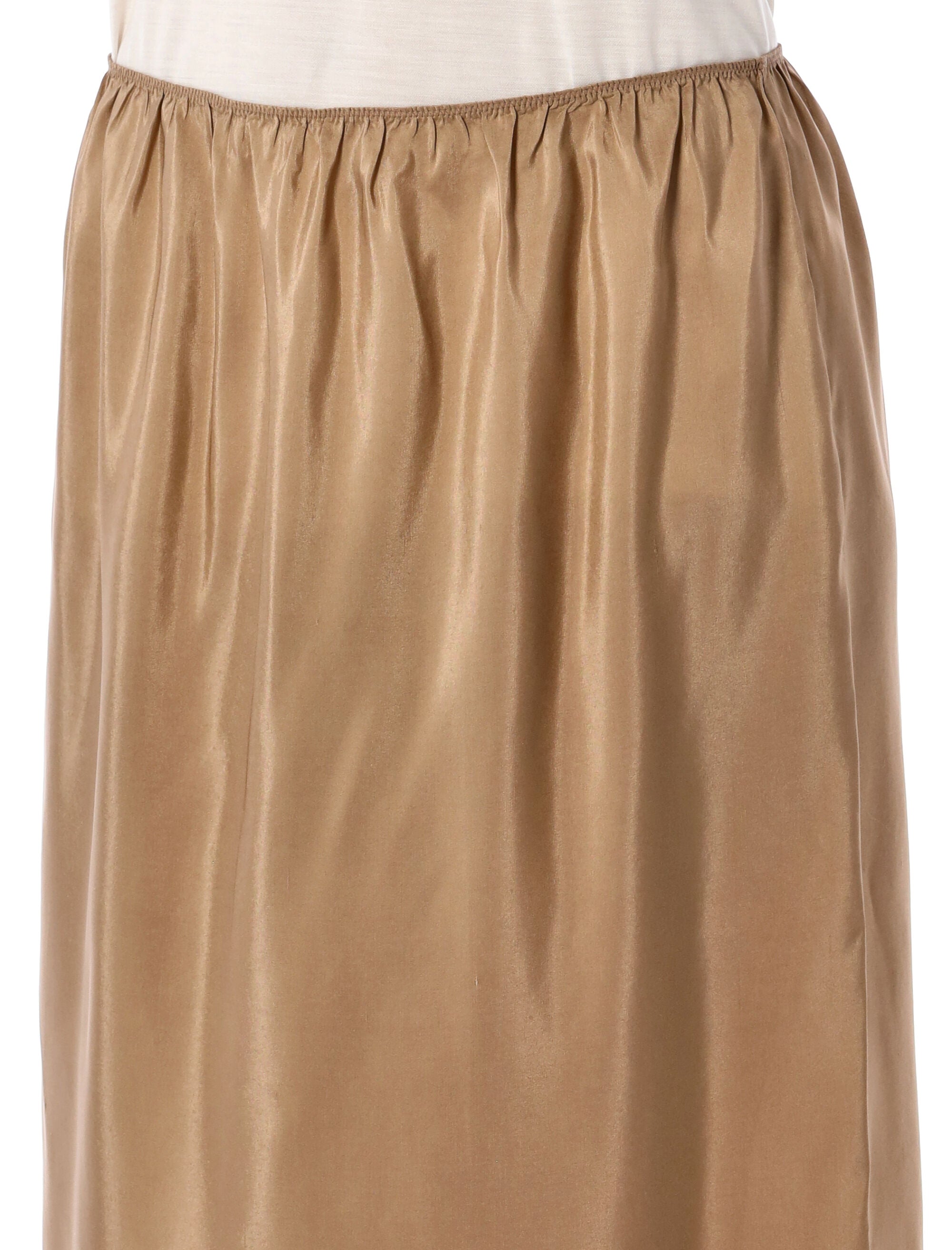CARVEN Satin Midi Skirt - Size 36