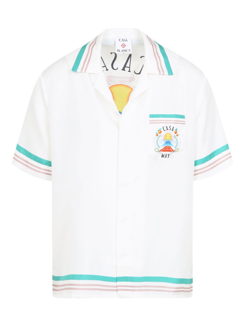 CASABLANCA Luxurious Short Sleeve Shirt
