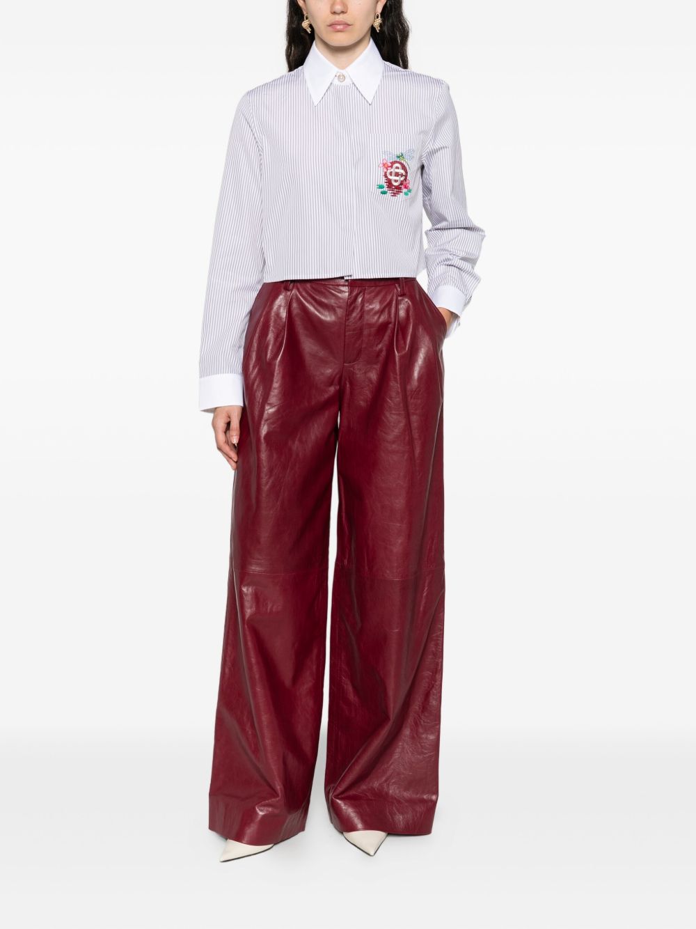 CASABLANCA Classic 100% Cotton Women's Shirt