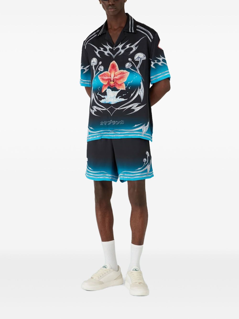 CASABLANCA Silk Dress Shirt for Men - Elevate Your Wardrobe