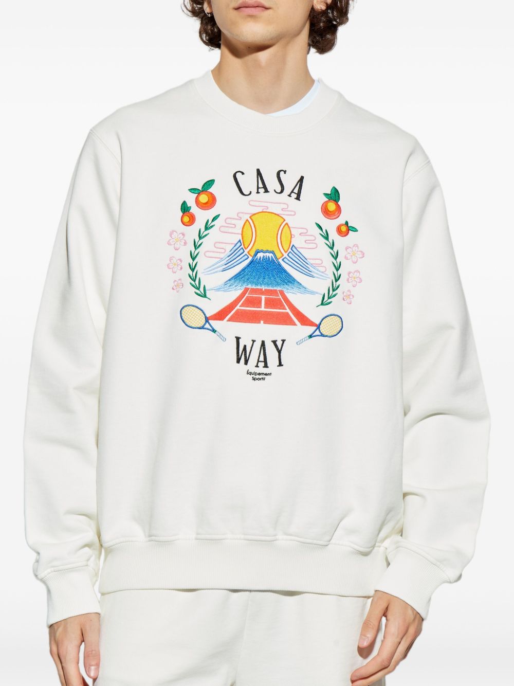 CASABLANCA Modern Fit Sweatshirt for Men - Fall Winter 25/26
