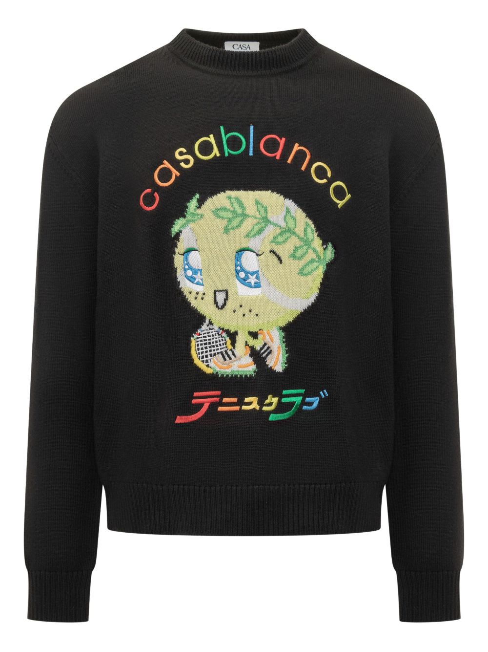 CASABLANCA Men's Stylish Merino Wool Sweater for FW25