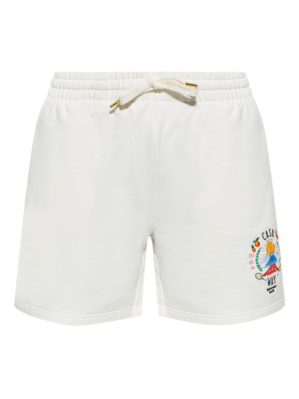 CASABLANCA Stylish Cotton Mini Shorts for Men