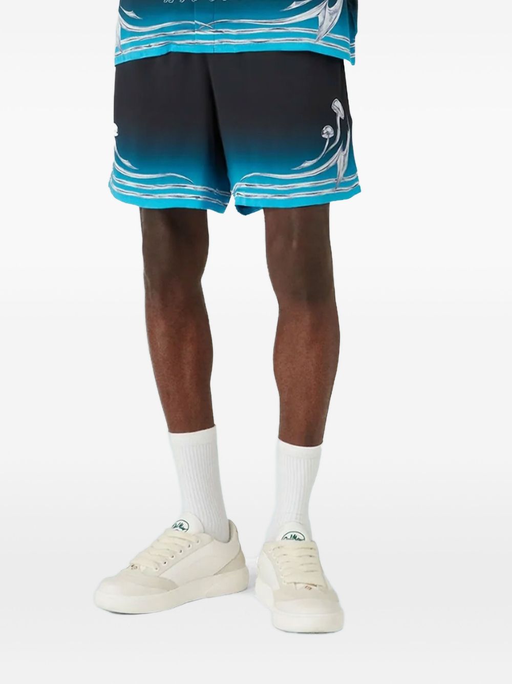 CASABLANCA Men's Silk Bermudas