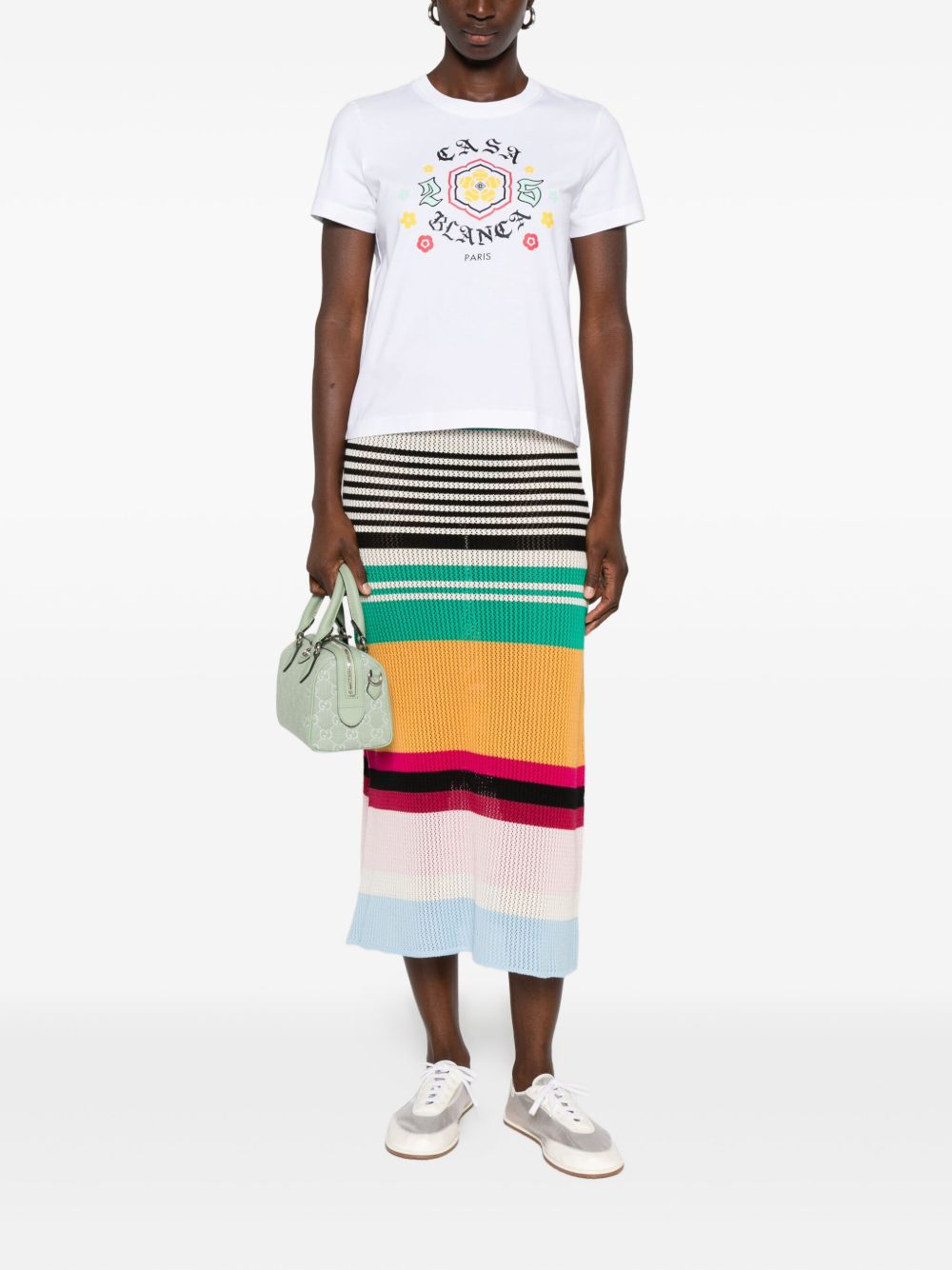 CASABLANCA Classic Fit Women's T-Shirt for Fall/Winter 25