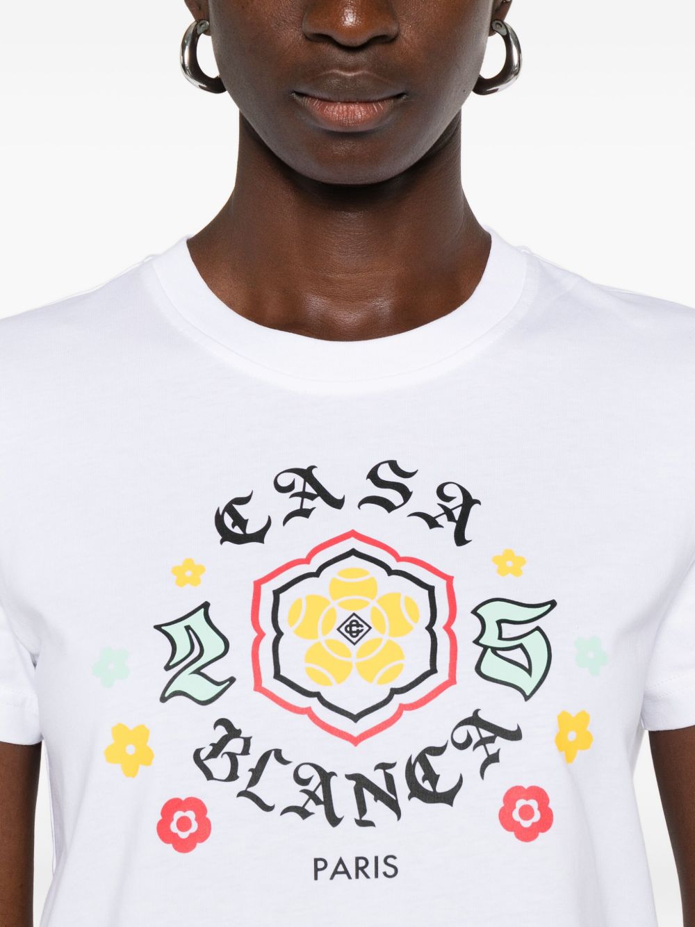 CASABLANCA Classic Fit Women's T-Shirt for Fall/Winter 25