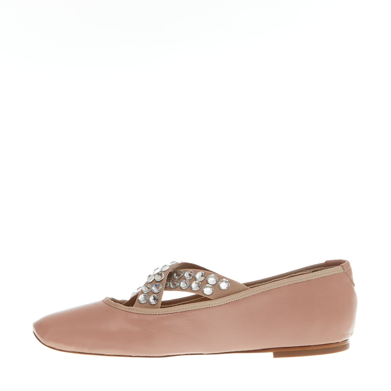 CASADEI Elegant Cross Strap Ballerina Shoes
