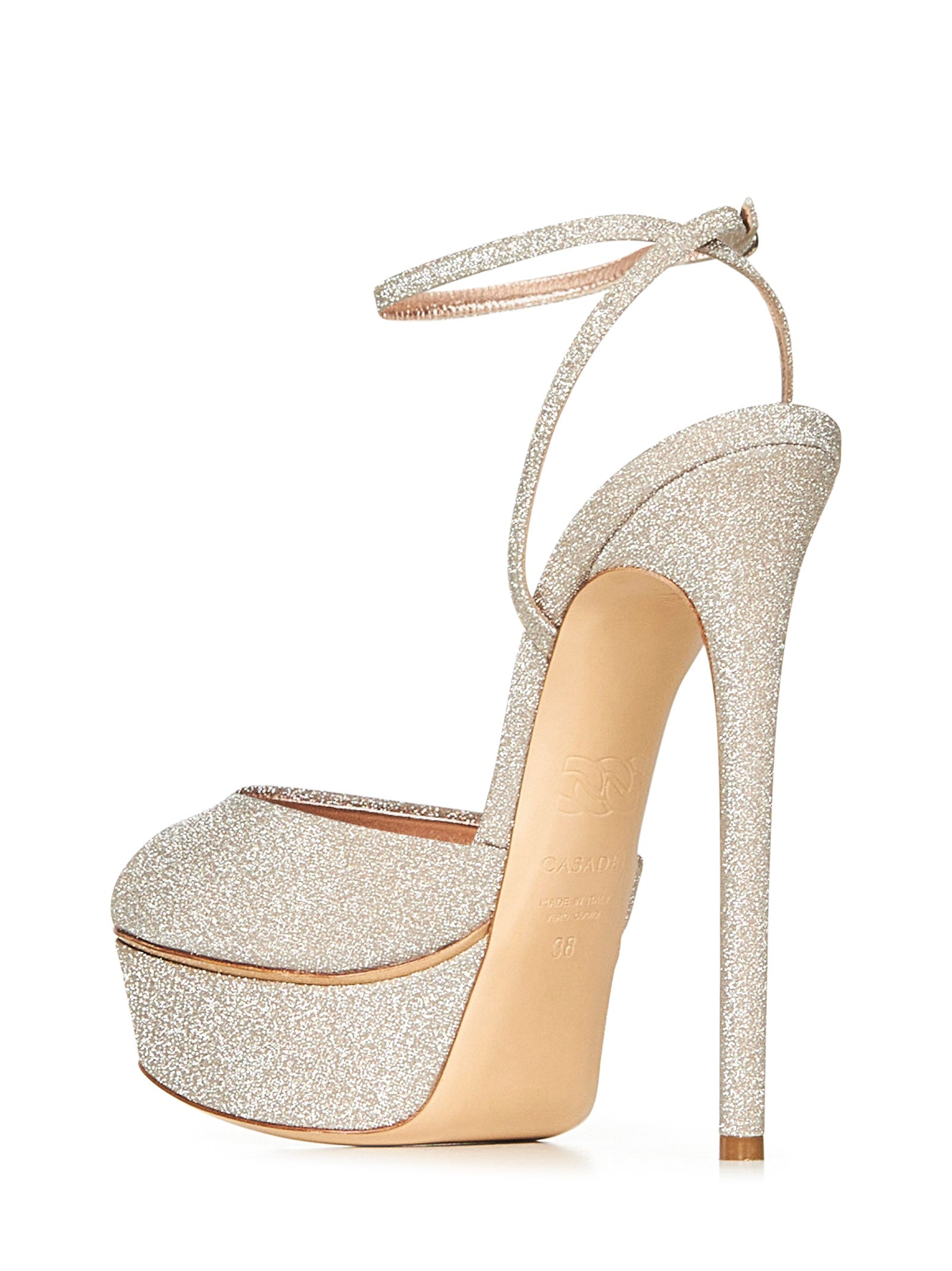 CASADEI Elegance Platform Sandals with 140 mm Heels