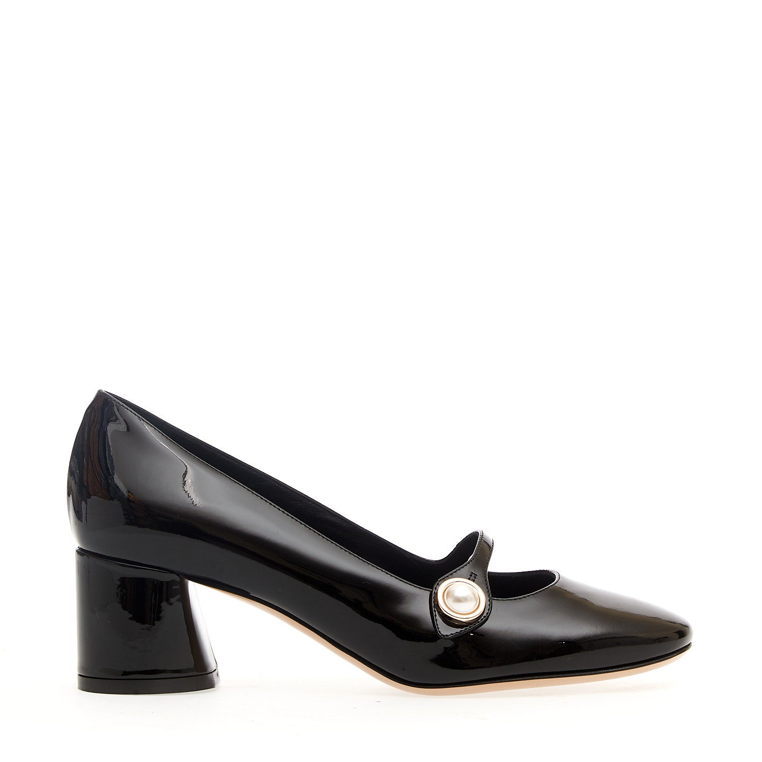 CASADEI Elegant Mary Jane Heels with 50mm Heel