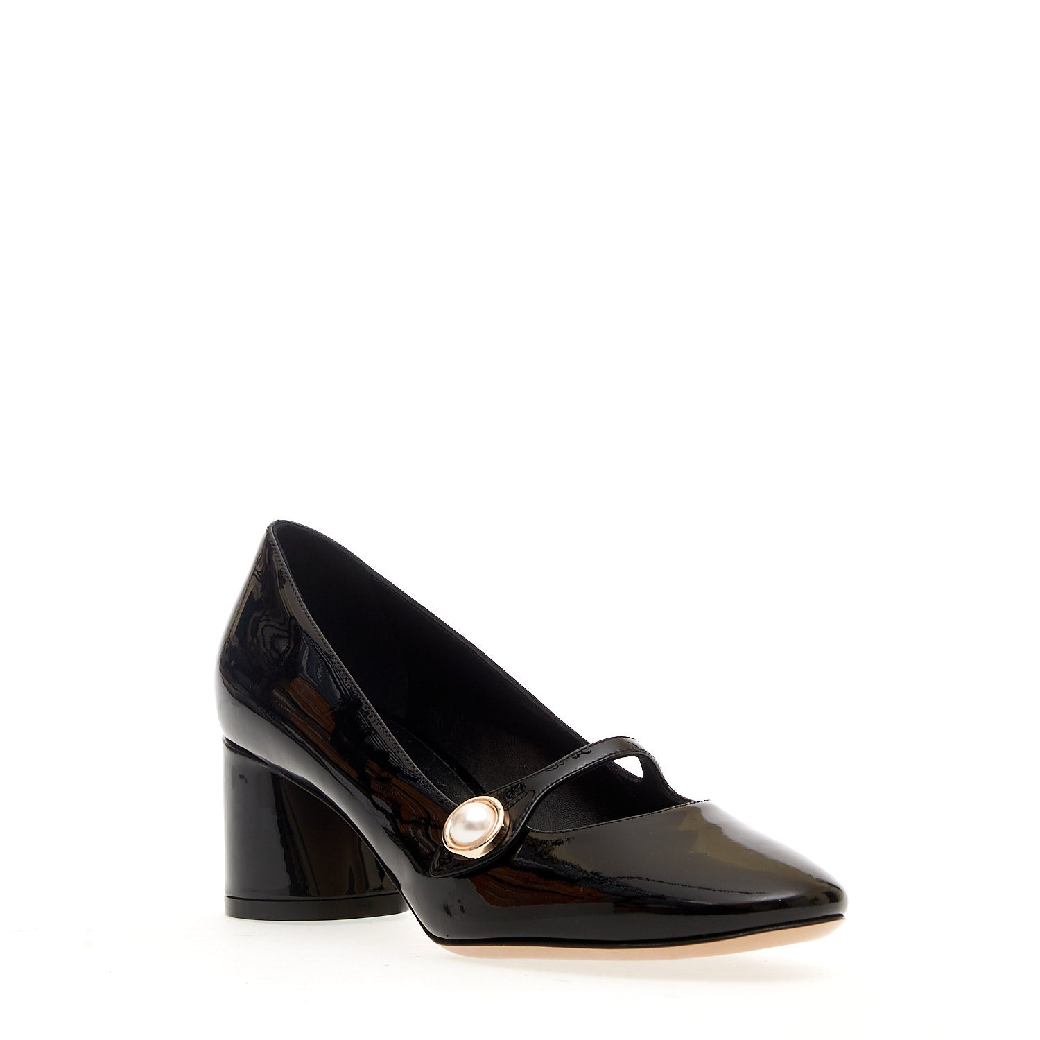 CASADEI Elegant Mary Jane Heels with 50mm Heel
