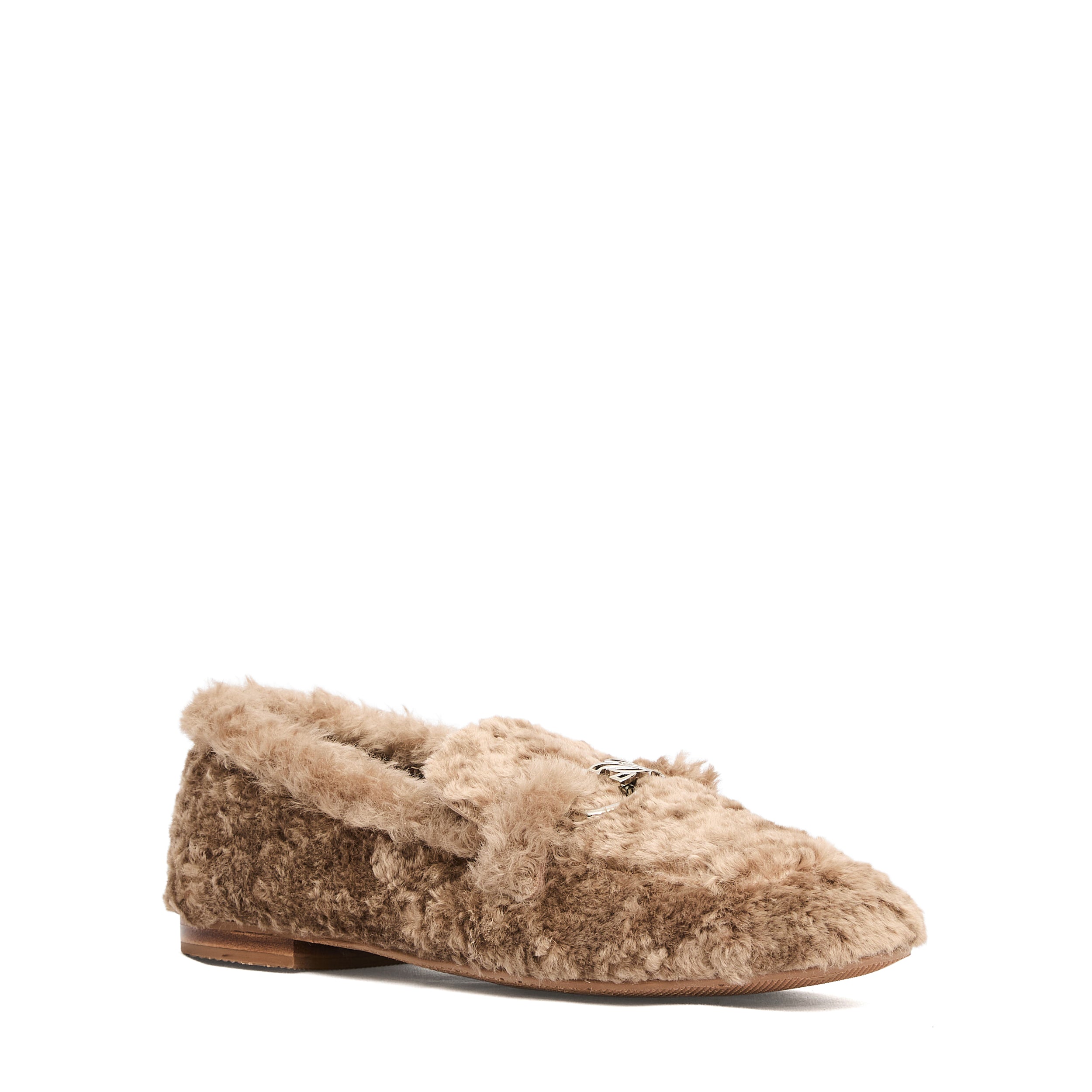 CASADEI Chic Faux Fur Slip-On Loafers for Women