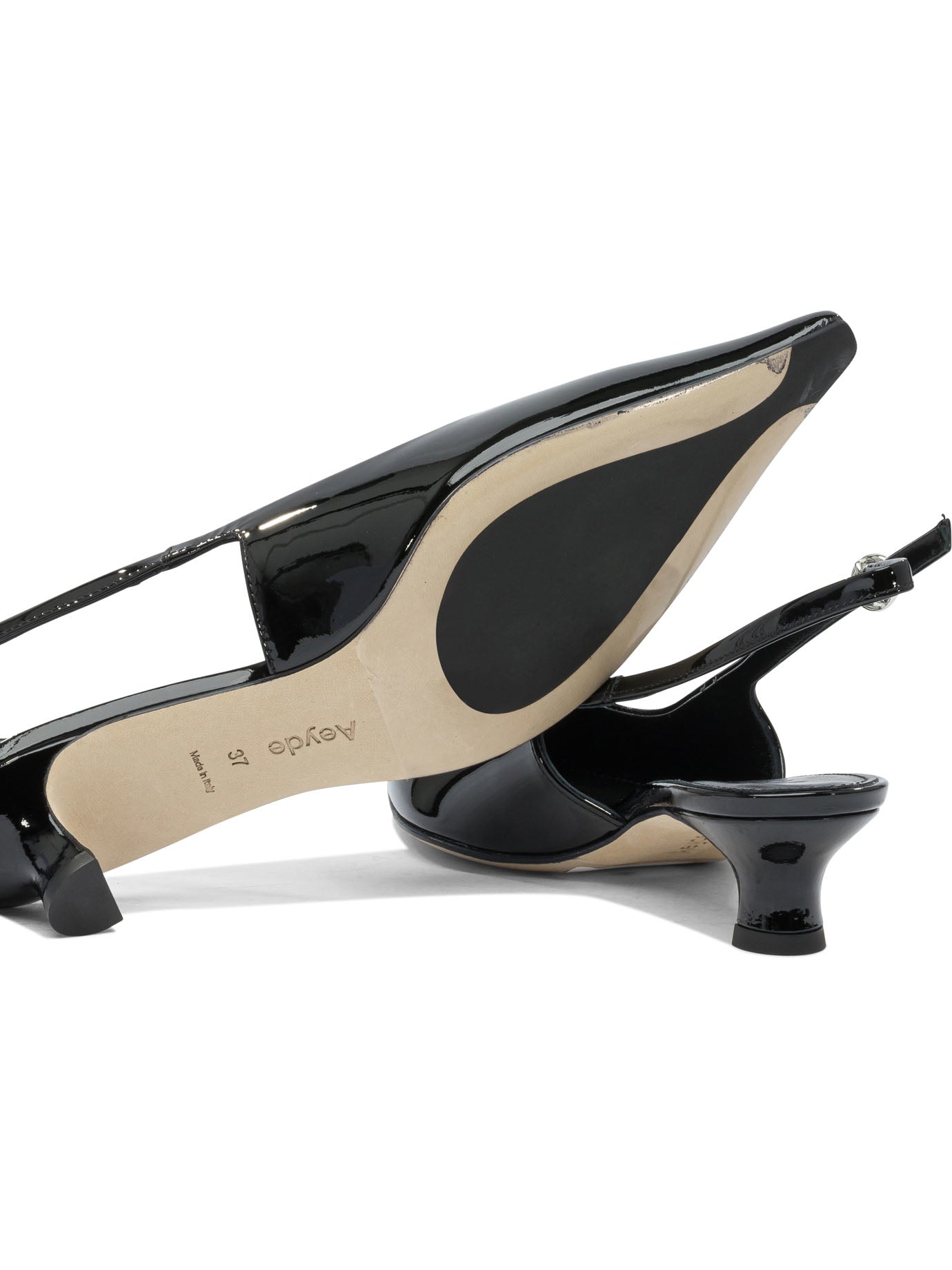 AEYDE Stylish Rubber Heeled Pumps for Women