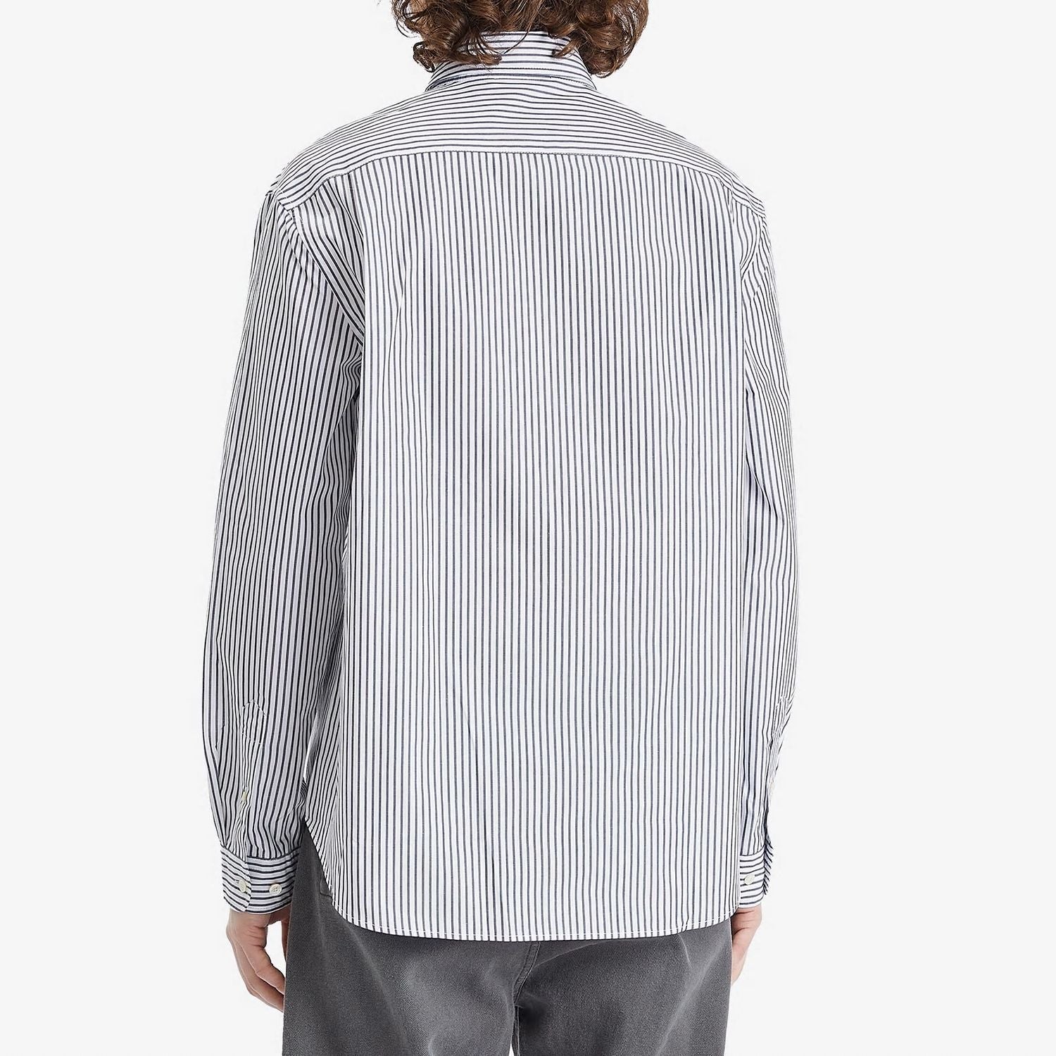 ACNE STUDIOS Mini Striped Heavy Poplin Shirt