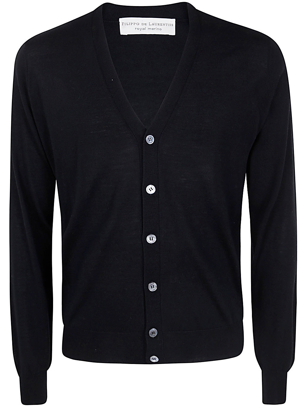 FILIPPO DE LAURENTIIS Men’s Long Sleeve Merino Cardigan