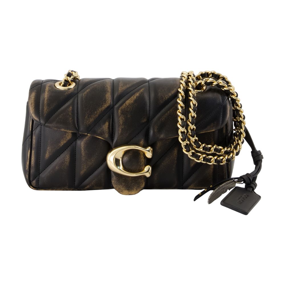 COACH Mini Quilted Leather Chain Shoulder Handbag