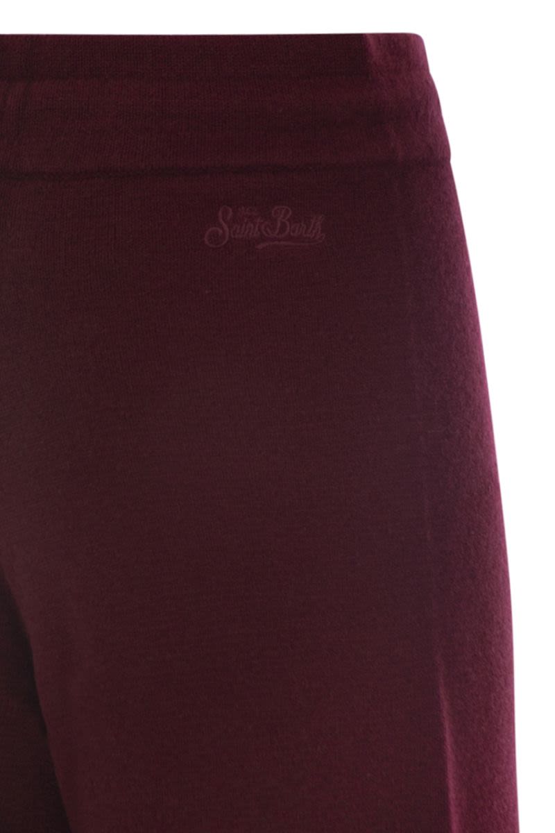 MC2 SAINT BARTH Women's Elegant Knit Trousers