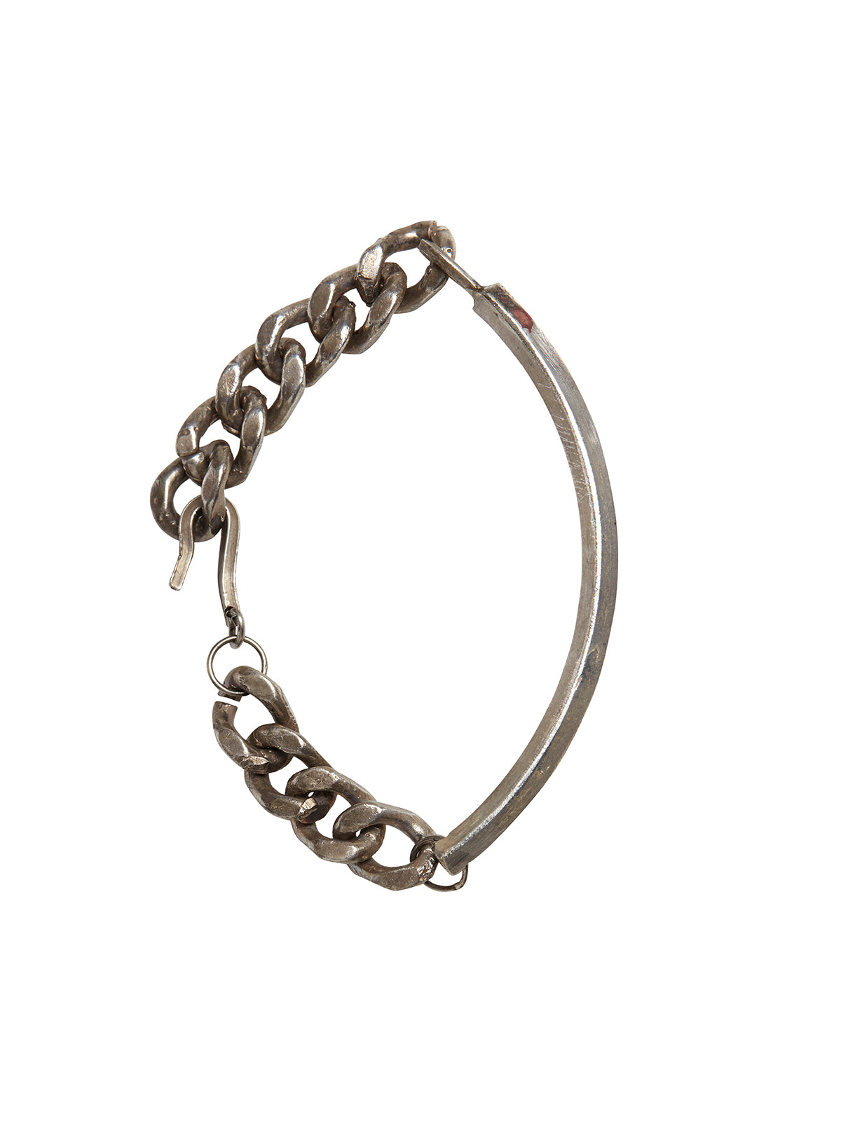 AG10 ALBERTO GALLINARI Adjustable Silver 925 Bracelet for Men