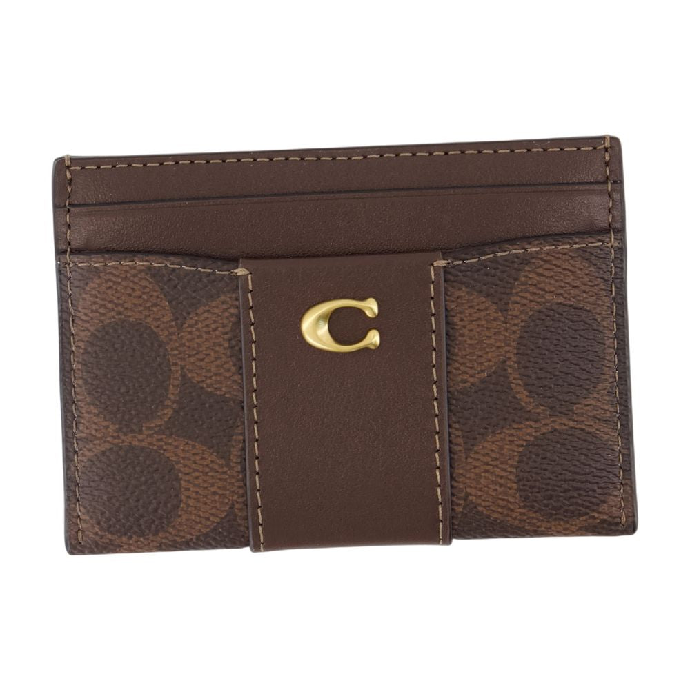 COACH Signature Essential Mini Card Holder