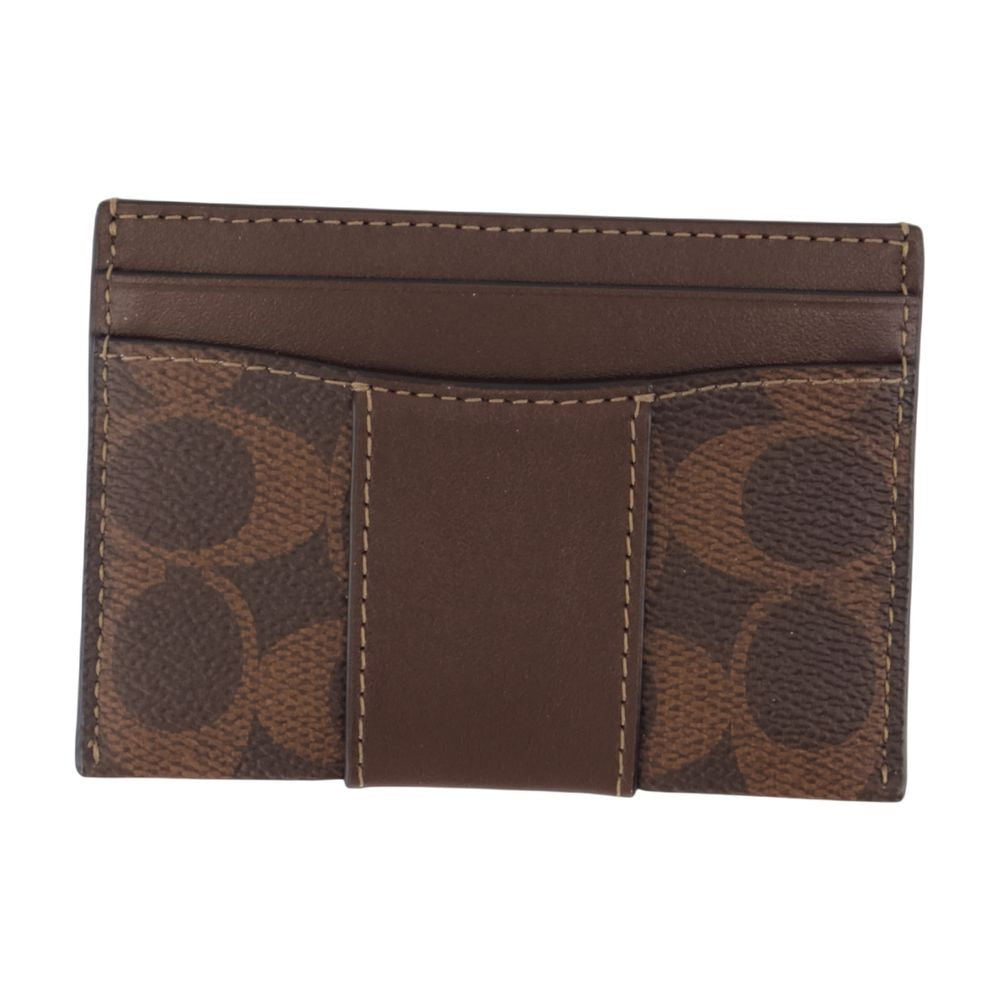 COACH Signature Essential Mini Card Holder