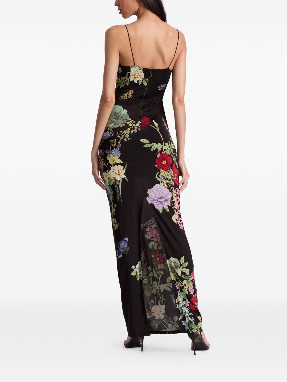 ALICE + OLIVIA FIFI Printed Long Dress - Women’s Sleeveless Floral Style