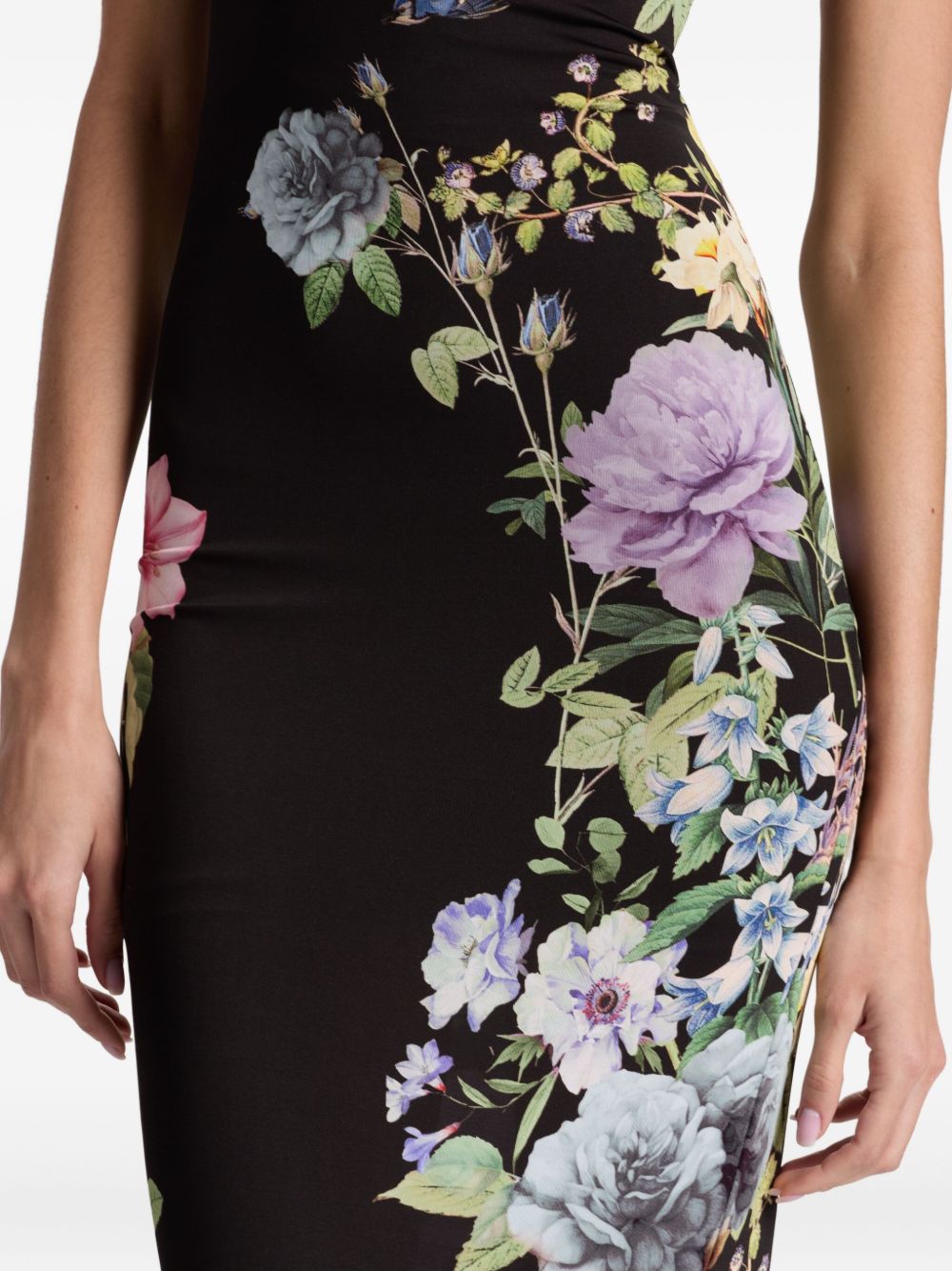 ALICE + OLIVIA FIFI Printed Long Dress - Women’s Sleeveless Floral Style