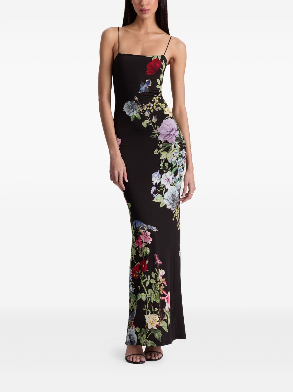 ALICE + OLIVIA FIFI Printed Long Dress - Women’s Sleeveless Floral Style