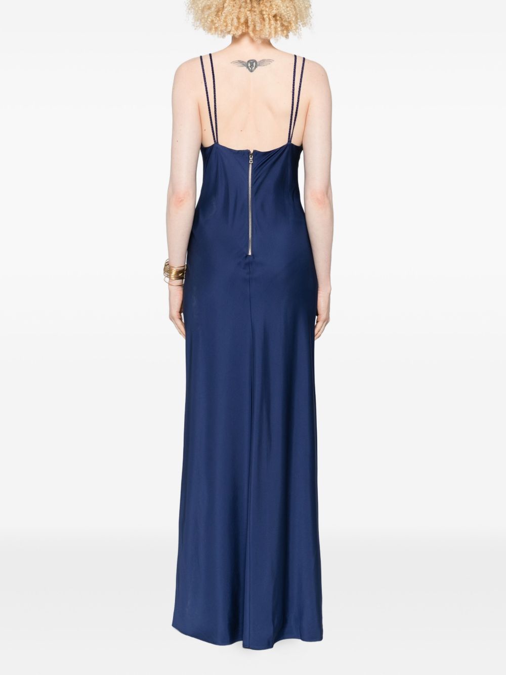 ALICE + OLIVIA Women's Maxi Dress with Spaghetti Straps and A-Line Skirt