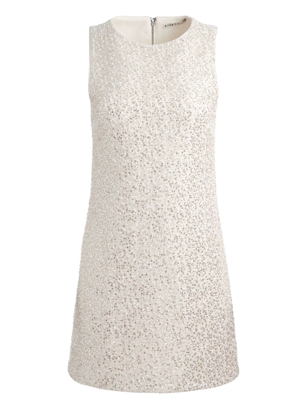 ALICE + OLIVIA Captivating Mini Dress with Sequin Embellishment