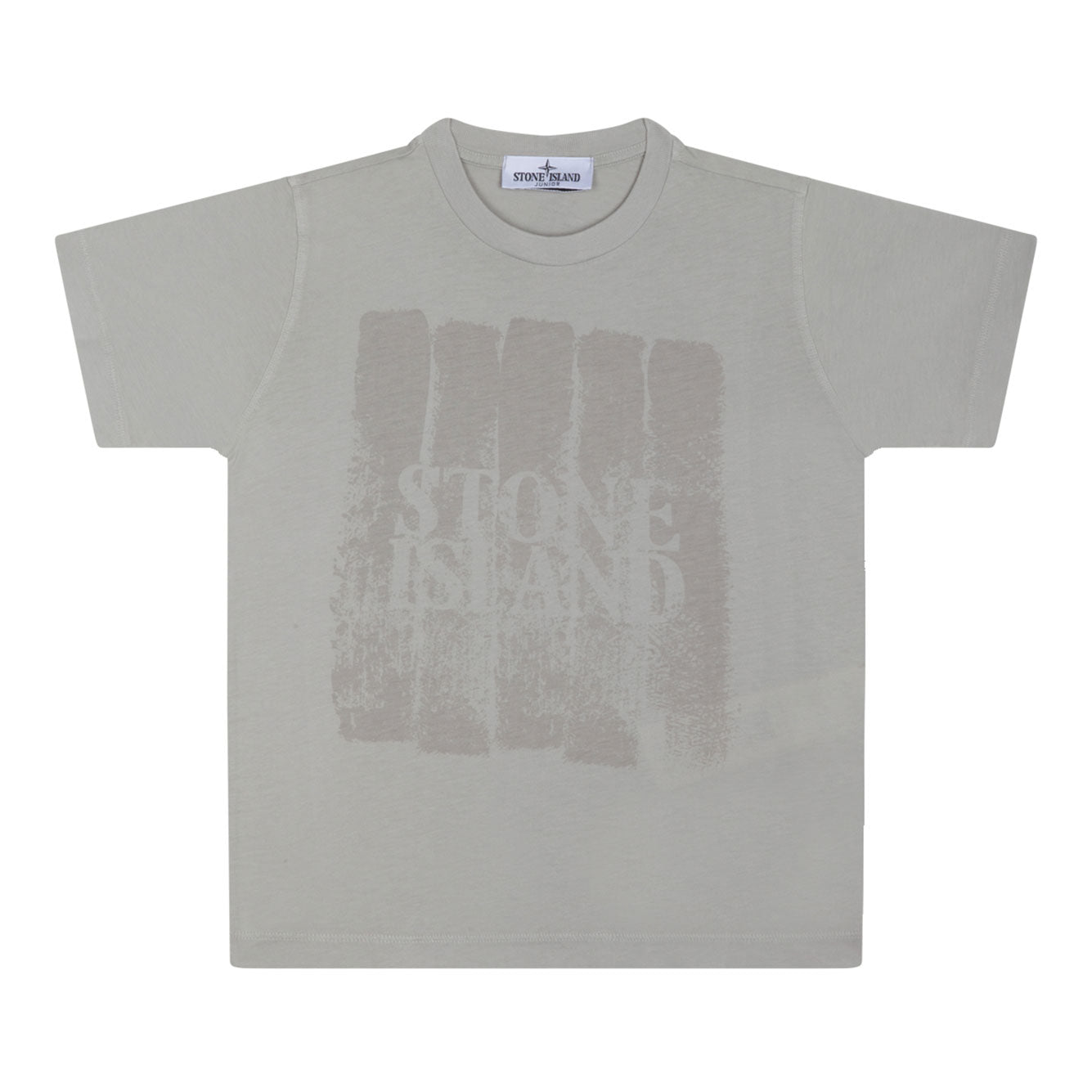 STONE ISLAND Classic Cotton T-Shirt for Boys