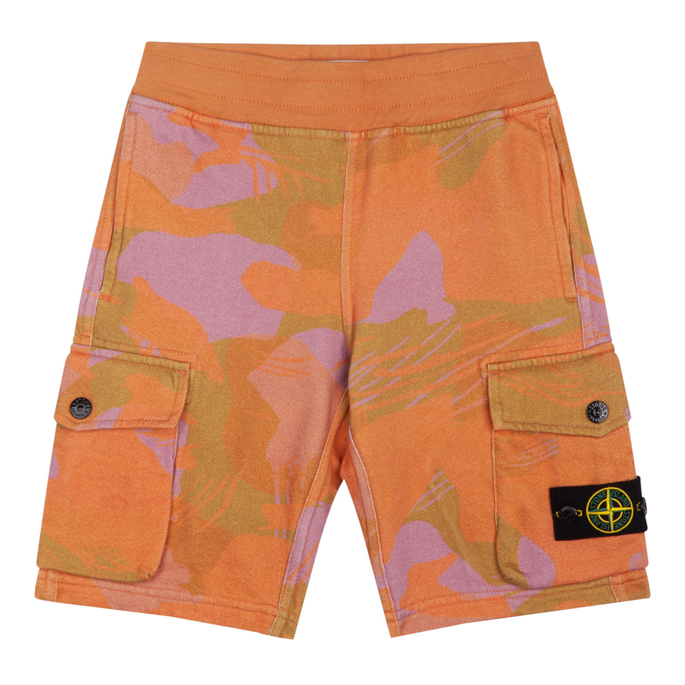 STONE ISLAND Mini Cotton Shorts for Boys