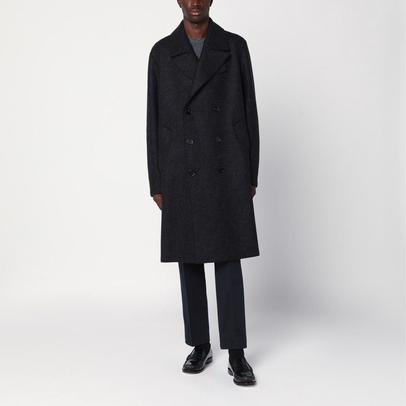 HARRIS WHARF LONDON Double-Breasted Wool Jacket for Men