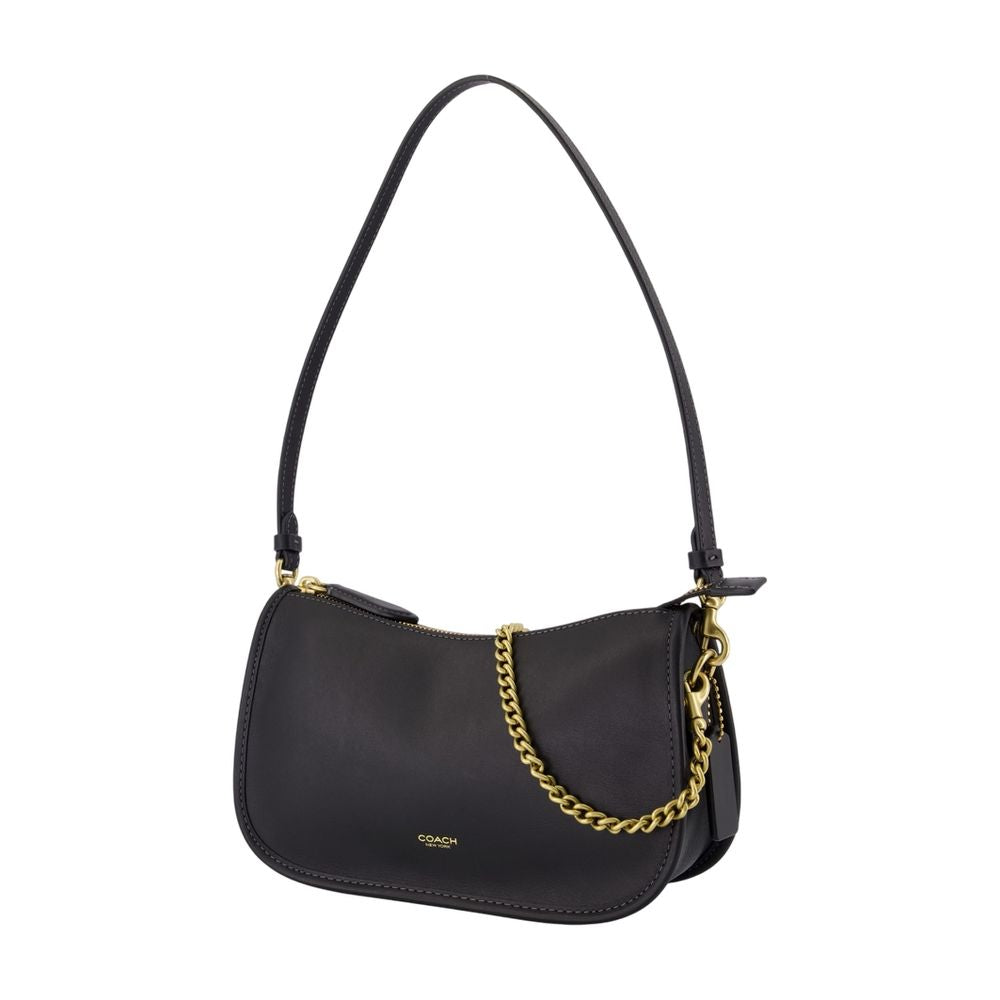 COACH Natural Grain Leather Waverly Mini Handbag