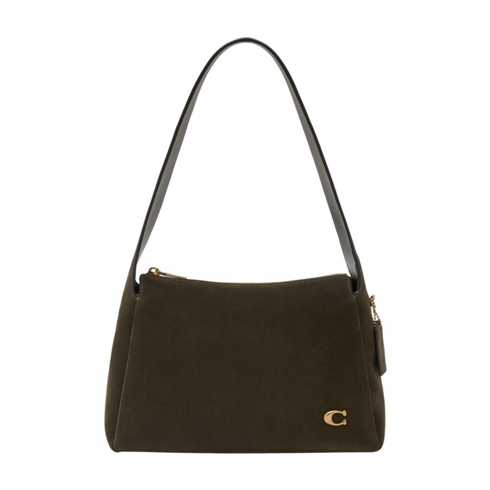 COACH Mini Suede Shoulder Bag