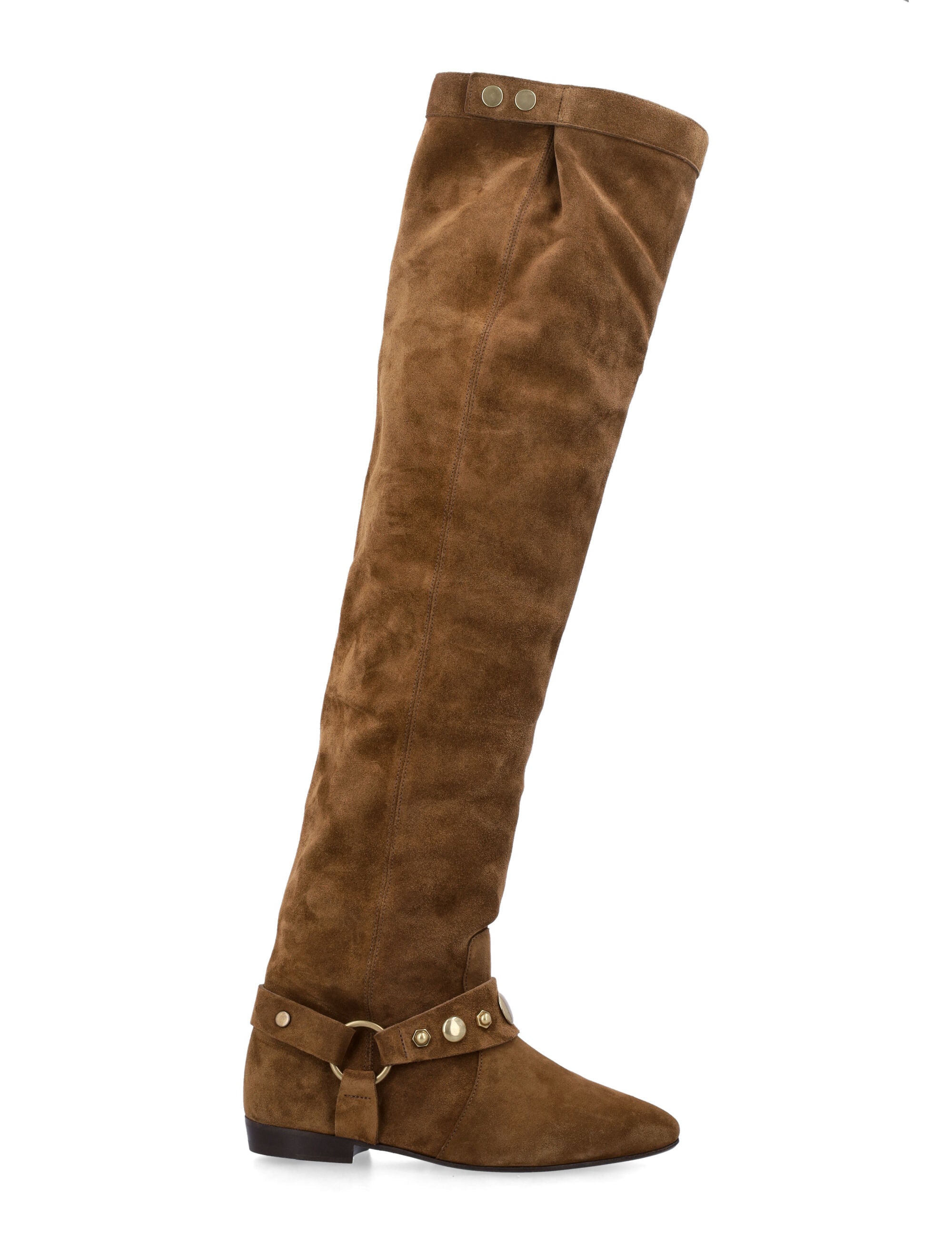 ISABEL MARANT Thigh-High Suede Boots